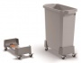 Szállítókocsi, 60 liter, rPP, DURABLE, grafit