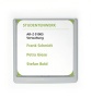 Információs tábla, 149x148,5 mm, DURABLE CLICK SIGN, fehér