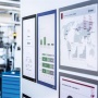 Infokeret, A3, mágneses, DURABLE DURAFRAME® MAGNETIC, sötétkék