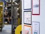 Infokeret, A4, mágneses, DURABLE DURAFRAME® MAGNETIC, narancs