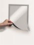 Infokeret, A4, mágneses, DURABLE DURAFRAME® MAGNETIC, ezüst