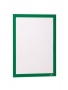 Infokeret, A4, öntapadó háttal, DURABLE 'DURAFRAME®', zöld