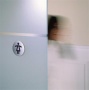 Információs piktogram, öntapadó, DURABLE Női WC
