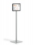 Padlóállvány, A4, DURABLE INFO STAND BASIC, antracit-szürke
