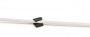Kábelrögzítő klip, öntapadó, DURABLE CAVOLINE® Clip pro 1, szürke
