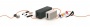 Kábelrögzítő klip, öntapadó, DURABLE CAVOLINE® Clip pro 1, szürke