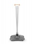 Megállító tábla, poszteres, talppal, A1, DURABLE Heavy Base Outdoor, ezüst