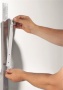 Bemutatótábla tartó, fali, mágneses, 5 db bemutatótáblával, DURABLE VARIO® 5 MAGNET, fekete