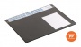 Könyökalátét, 650x480 mm, éves naptárral, DURABLE, fekete