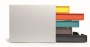 Irattároló, műanyag, 5 fiókos, DURABLE VARICOLOR® 5, fehér