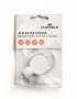 Azonosítókártya-tartó, kihúzható, patentos, DURABLE Extra strong, fehér