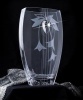 Lorentina Vase ®, virágmintás, 35 cm MADE WITH SWAROVSKI ELEMENTS®