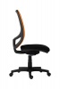 Dyna NET professzionális irodai forgószék | hálós háttámla | műanyag lábkereszt | BA.420 kávébarna