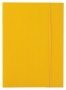 Gumis mappa, 15 mm, karton, A4, ESSELTE 'Economy', sárga
