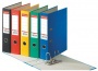Iratrendező, 75 mm, A4, karton, ESSELTE Rainbow, kék