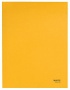Pólyás dosszié, karton, A4, LEITZ 'Recycle', sárga