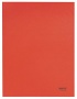 Pólyás dosszié, karton, A4, LEITZ "Recycle", piros