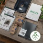 Genotherm, felül és belső oldalon nyitott, A4, PP, 140 mikron, narancsos felület, LEITZ Recycle