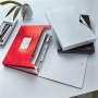 Harmonikamappa, A4, PP, 6 rekeszes, LEITZ Wow, piros