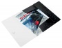 Gumis mappa, PP, A4, LEITZ Wow, fekete