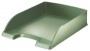 Irattálca, műanyag, LEITZ 'Style', olajfazöld