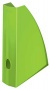 Iratpapucs, műanyag, 60 mm, elöl nyitott, LEITZ 'Wow',  zöld