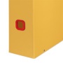 Iratpapucs, PP/karton, 95mm, LEITZ Cosy Click&Store, melegsárga