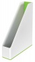 Iratpapucs, műanyag, 73 mm, kettős színhatású, LEITZ 'Wow', zöld