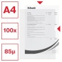 Genotherm, L, A4, 85 mikron, narancsos felület, ESSELTE Standard