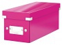 CD-doboz, LEITZ 'Click&Store', rózsaszín