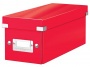 CD-doboz, LEITZ 'Click&Store', piros