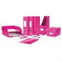 Doboz, A4 méret, LEITZ Click&Store, rózsaszín