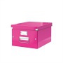 Doboz, A4 méret, LEITZ 'Click&Store', rózsaszín