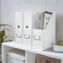 Iratpapucs, PP/karton, 95 mm, LEITZ Click&Store, fehér