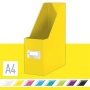 Iratpapucs, PP/karton, 95 mm, LEITZ Click&Store, sárga