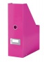 Iratpapucs, PP/karton, 95 mm, LEITZ Click&Store, rózsaszín