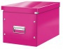 Doboz, L méret, LEITZ 'Click&Store', rózsaszín