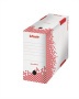 Archiválódoboz, A4, 150 mm, újrahasznosított karton, ESSELTE Speedbox, fehér