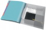 Előrendező, A4, 6 részes, műanyag, ESSELTE Colour’Breeze, áttetsző