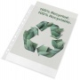 Genotherm, lefűzhető, A4, 70 mikron, narancsos felület, ESSELTE Recycled