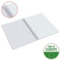 Spirálfüzet, A5, kockás, 80 lap, ESSELTE Colour`Breeze, kék