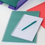 Spirálfüzet, A5, kockás, 80 lap, ESSELTE Colour`Breeze, levendula