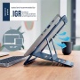 Laptop állvány, összehajtható, LEITZ Ergo