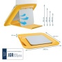 Laptop állvány, LEITZ Ergo Cosy, melegsárga