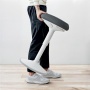 Ülőszék, billenő, ergonomikus, LEITZ Ergo Active, világosszürke