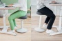 Ülőszék, billenő, ergonomikus, LEITZ Ergo Active, világosszürke