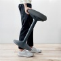 Ülőszék, billenő, ergonomikus, LEITZ Ergo Active, sötétszürke