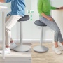Állószék, billenő, ergonomikus, LEITZ Ergo Active, világosszürke