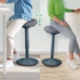 Állószék, billenő, ergonomikus, LEITZ Ergo Active, sötétszürke