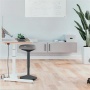 Állószék, billenő, ergonomikus, LEITZ Ergo Active, sötétszürke